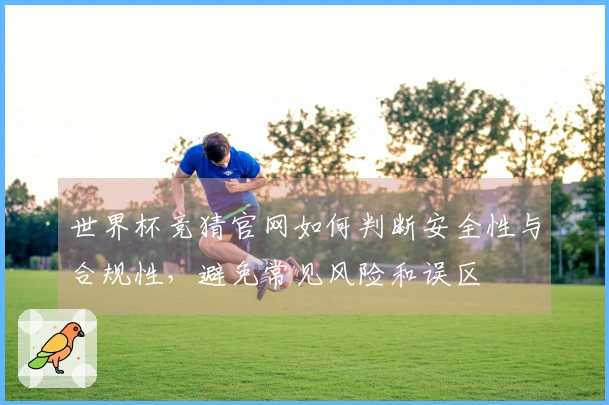 世界杯竞猜官网如何判断安全性与合规性，避免常见风险和误区