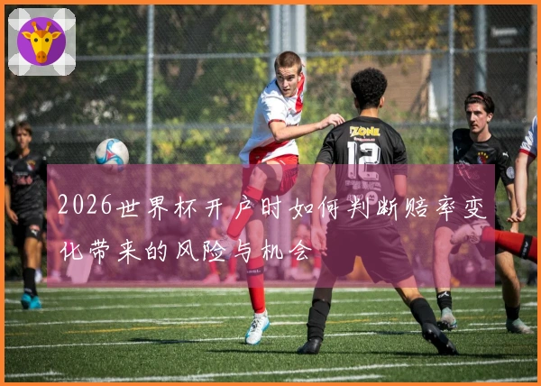 2026世界杯开户时如何判断赔率变化带来的风险与机会